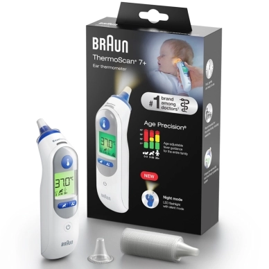 BRAUN alt Braun ThermoScan 7 Age Precision Febertermometer