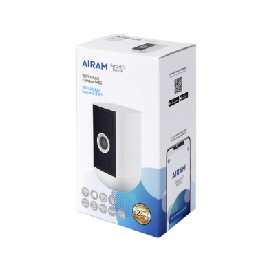 AIRAM alt SmartHome WiFi Övervakningskamera 1080p för utomhusbruk