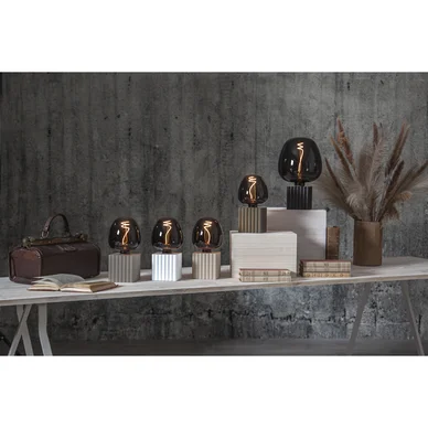 Star Trading brun lampfot Box E27