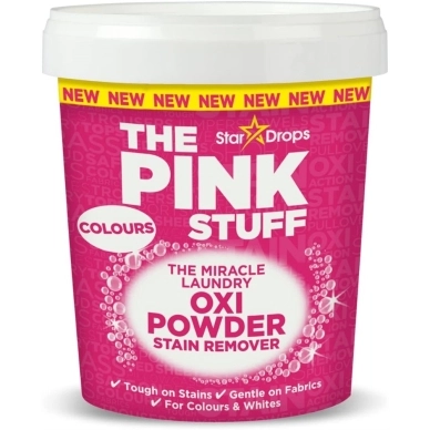 The Pink Stuff alt Miracle Laundry Oxi Powder Stain Remover Colours 1 kg