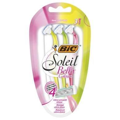 Bic alt BIC Soleil Bella Colours Engångshyvlar, 3 st