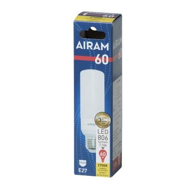 AIRAM alt Airam LED OP TUB37 7,5W/827 E27
