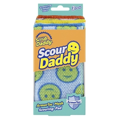 Scrub Daddy alt Scrub Daddy Scour Daddy Skursvamp 3-pack