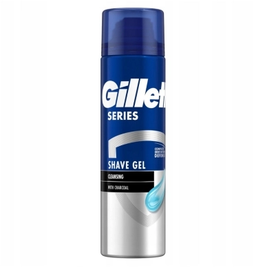 Gillette alt Gillette Series Shaving Gel 200ml Cleansing, Charcoal