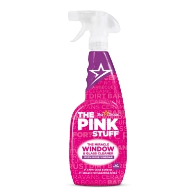 The Pink Stuff alt The Pink Stuff Miracle Rose Vinegar Window 750 ml