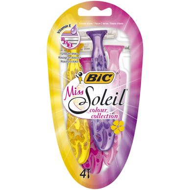 Bic alt BIC Miss Soleil Colour Rakhyvlar, 4 st