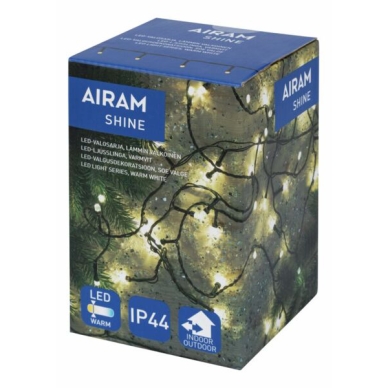 AIRAM alt Airam Shine Ljusslinga Varmvit IP44