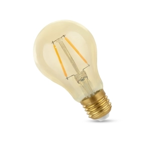 E27 LED-lampa Amberfärgad 2W 2400K