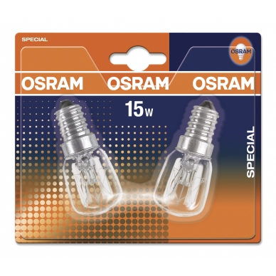 OSRAM Glödlampa E14 15W 2700K 2-pack 4050300958019 Replace: N/A