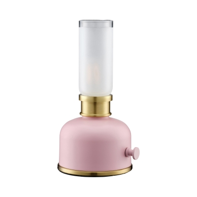 Frida Bordslampa Laddbar Rosa