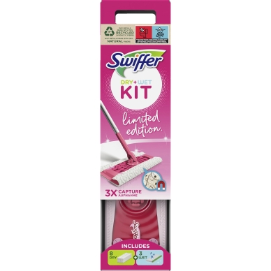 Swiffer alt Swiffer Sweeper Starter Kit mopp Pink