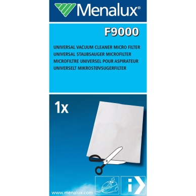 MENALUX alt Universalt klippbart mikrofilter